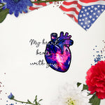 Load image into Gallery viewer, &quot;My Heart Beats With You&quot; Sticker
